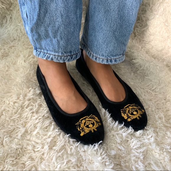 Bottega Veneta Shoes - Bottega Veneta Rare Velvet Flats